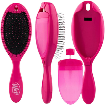 Щітка для волосся Wet Brush 2-in-1 Treatment для розплутування ковтунів Рожева (736658585308)