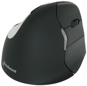 Мышь ​BakkerElkhuizen Evoluent 4 Wireless Black/Silver (BNEEVR4BB)