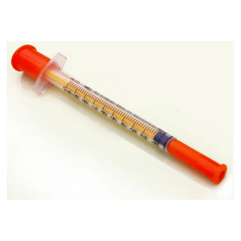 Шприц Alexpharm 1 мл U-100 інсуліновий, фіксована голка 0,30х13 мм