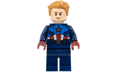 Конструктор LEGO Captain America - Dark Blue Suit and Dark Red Hands 1 деталей (sh0908)