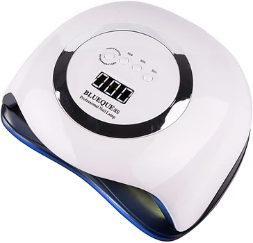 Лампа LED/UV SUN BQ-V1 гибридная (с дисплеем) серебряная, 168 Вт