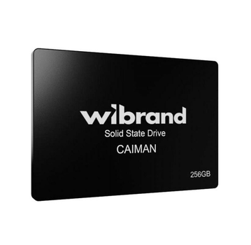 SSD-накопичувач Wibrand Caiman 256GB 2.5" SATAIII 3D TLC NAND
