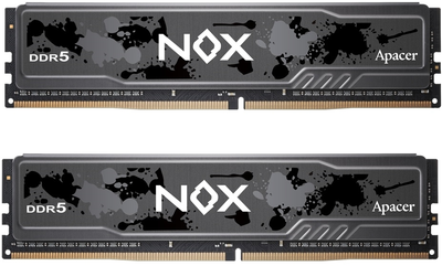 Оперативная память Apacer DDR5-5600 32768 MB PC5-44800 (Kit of 2x16384) NOX (AH5U32G56C522MBAA-2)