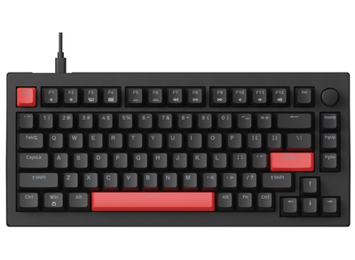 Клавиатура игровая механическая Lemokey X4A1 Black switch Keychron Red Hot-Swap Red Led