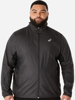Спортивна вітрівка чоловіча ASICS Core Jacket 2011D216-001 M Чорна (4570158309103)