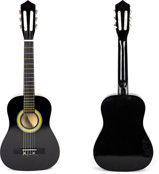 Gitara dla dzieci duża EcoToys drewniana 6 strun (5903769970735)