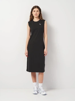 Сукня міді літня жіноча Puma Ess Dress 68564301 S Black (4067983669927)