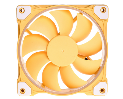 Вентилятор для корпуса ID-Cooling ZF-12025-Lemon Yellow, 120mm