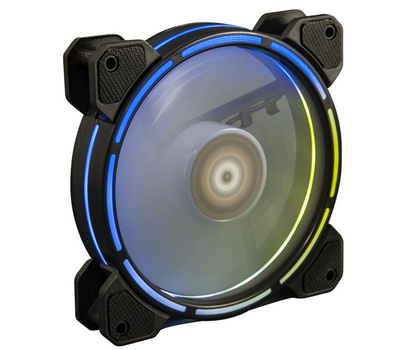 Вентилятор для корпуса Frime Iris LED Fan Think Ring RGB HUB, 120mm (FLF-HB120TRRGBHUB16)
