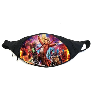 Поясна сумка Бананка Вартові Галактики (Guardians of the Galaxy GB 01) Gear Bag чорна