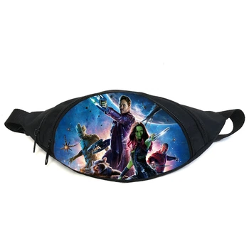 Поясна сумка Бананка Вартові Галактики (Guardians of the Galaxy GB 05) Gear Bag чорна