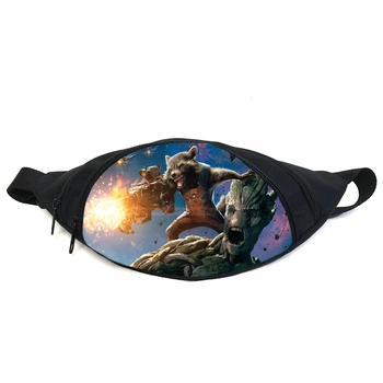 Поясна сумка Бананка Вартові Галактики (Guardians of the Galaxy GB 04) Gear Bag чорна