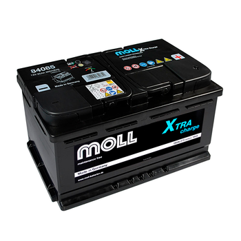 Автомобільний акумулятор MOLL X-Tra Charge 85Ah 800A R+ 84085