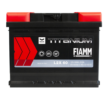 Автомобильный аккумулятор FIAMM Titanium Black 60Ah 510A L+ 7905179