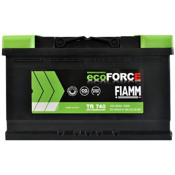Автомобільний акумулятор FIAMM Ecoforce AFB 80Аh 740А R+ (TR740) (L4)