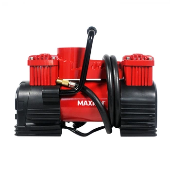 Автомобильный компрессор MAXION MXAC-80L2K-LED двухпоршневой 80 л/мин 10 атм