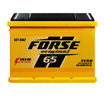 Акумулятор Forse 65Ah 640A L+