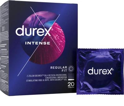 Презервативи Durex Intense стимулюючі 20 шт (5900627117721)