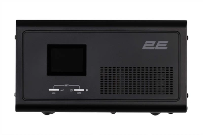Инвертор 2E 2E-HI600 HI600, 600W, 12V - 230V, LCD, AVR, 2xSchuko + DC output