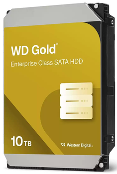 WD Жорсткий диск 10TB 3.5" 7200 256MB SATA Gold