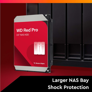 WD Жорсткий диск 8TB 3.5" 7200 256MB SATA Red Pro NAS