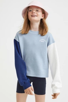 Світшот H&M пд8308 блакитний 140