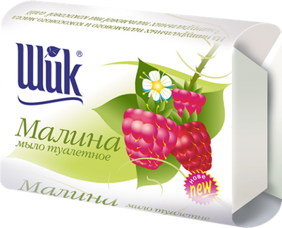 Мыло крем малина Шик 70г 51434