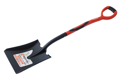 Лопата совковая Intertool 238 x 282 x 1050 мм ручка фибергласс (FT-2014)