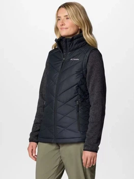 Теплый жилет короткий женский Columbia Heavenly II 2089201CLB-010 S Черный (0195981097467)
