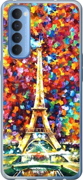 Чехол на Oppo Reno 4 Pro Париж "830u-2024-70447"