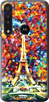 Чехол на Motorola One Macro Париж "830u-1812-70447"