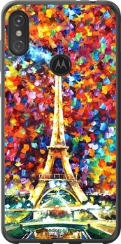 Чехол на Motorola One Power Париж "830u-1588-70447"