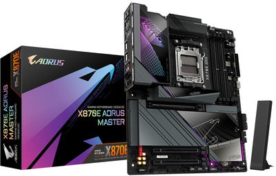 Płyta główna Gigabyte X870E AORUS MASTER (sAM5, AMD X870E, PCI-Ex16)