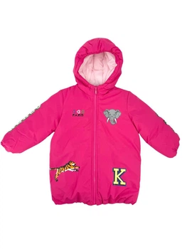 Куртка KENZO Kids, арт. 16100, розовая, 5 лет, рост 110 см