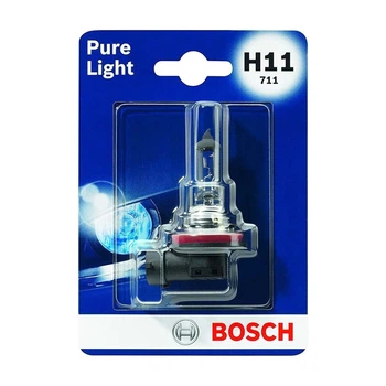 Лампа галогенна Bosch Pure Light H11 12V 55W PGJ19-2 (блістер 1 шт.) 1987301339