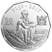 Монета Фиджи 50 центов 2017 UNC