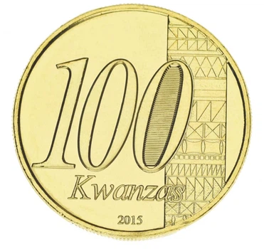Монета Ангола 100 кванза 2015 UNC 40 лет независимости