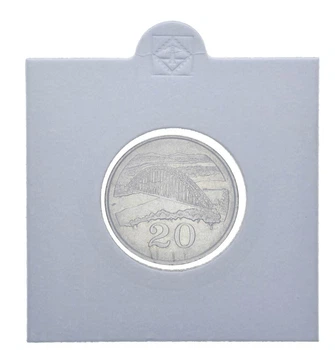 Монета Зимбабве 20 центов 1994 F-VF Мост