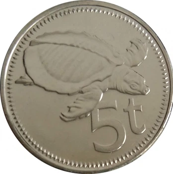 Монета Папуа-Нова Гвінея 5 тойя 2009 UNC (KM#3a)
