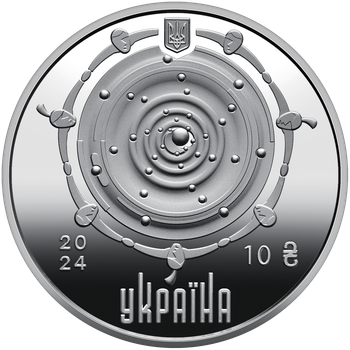 Монета срібна НБУ "Крапля життя" 10 грн 2024
