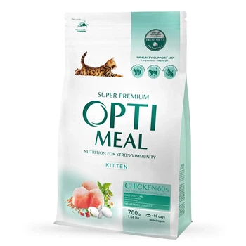 Сухий корм для кошенят Optimeal 700г курка (B1810902)