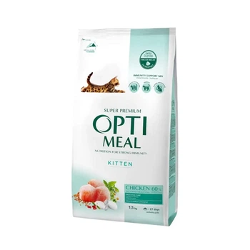 Сухий корм для кошенят Optimeal 1.5 кг курка (B1800901)