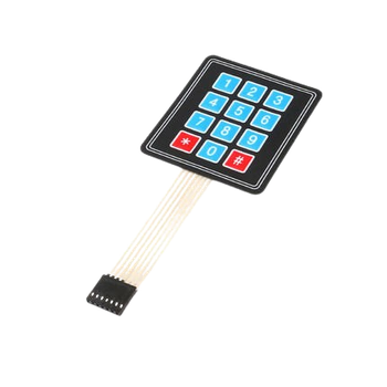 Матричная клавиатура 3х4 Arduino