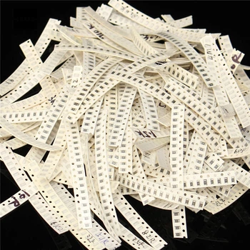 Резисторы набор 1250 шт. 1206 SMD 50 номиналов по 25 штук