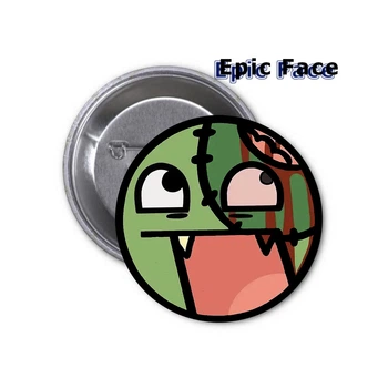 Значок Epic Face Эпик Фейс Roblox Роблокс #03 Smile Смайл