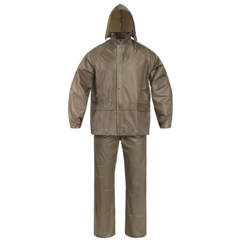 Костюм тактичний Mil-Tec непромокний Rainproof Set jacket pants 2XL Olive (10625001-906-XXL)