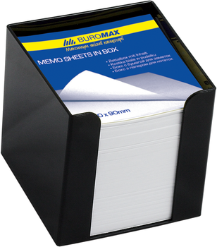 Пластиковый бокс с белой бумагой Buromax 1000 л Черный (BM.2290-01)