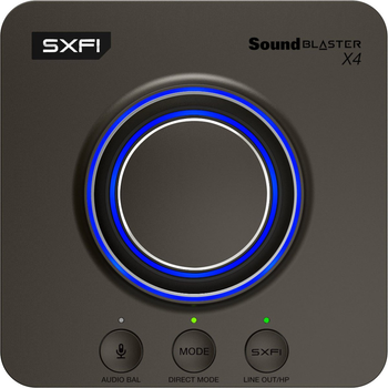 Звуковая карта Creative Sound Blaster X4 USB (70SB181500000) [104698]