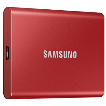 SSD накопичувач Samsung T7 1TB Red (MU-PC1T0R/WW) [53624]