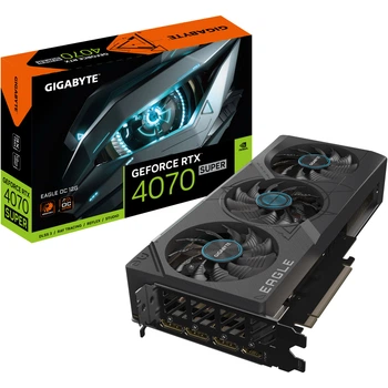 Видеокарта Gigabyte GeForce RTX 4070 Super Eagle OC 12G (GV-N407SEAGLE OC-12GD) [110667]